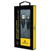 Premium micro-USB laad- & datakabel 'katoen-verpakking