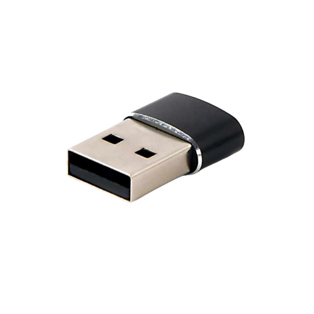 USB-A naar USB-C adapter | USB 2.0 | zwart
