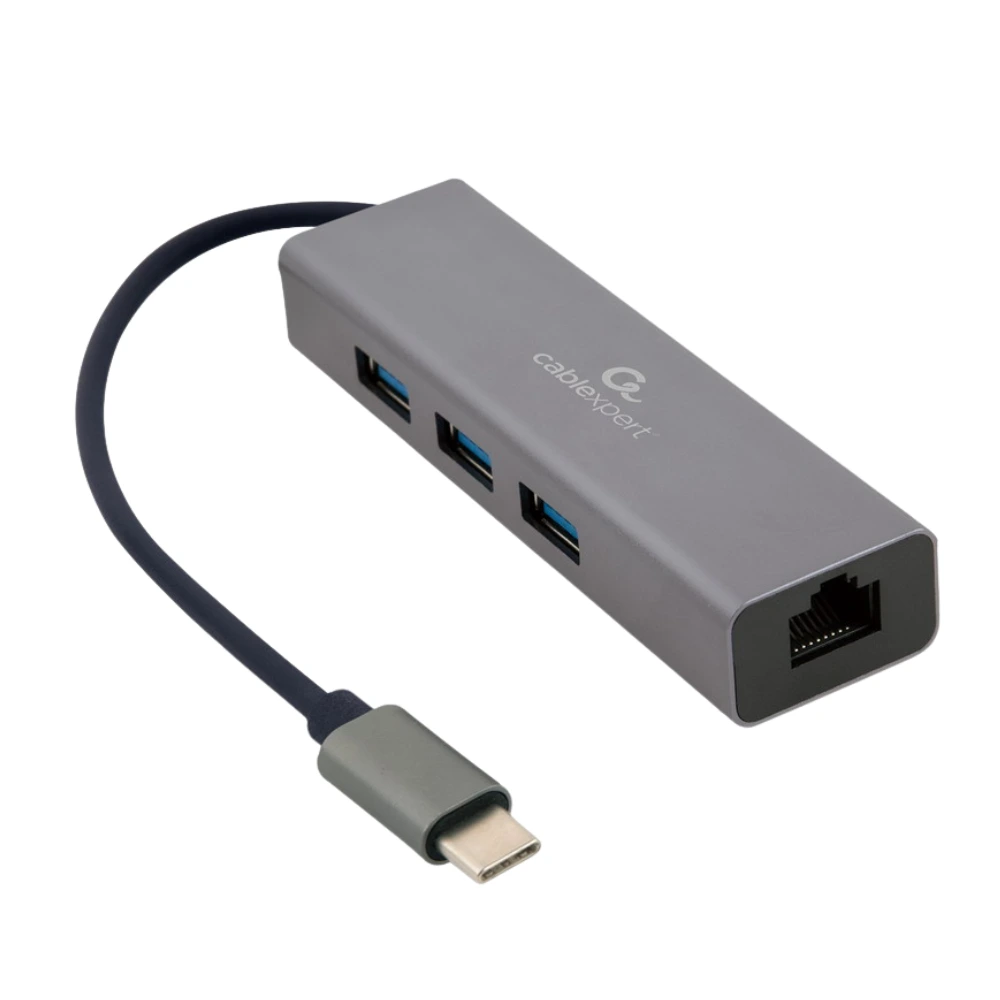 USB-C netwerk adapter | Gigabit | met USB 3.1 hub