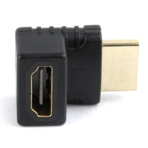 Haakse HDMI verloopstekker, 270° naar beneden