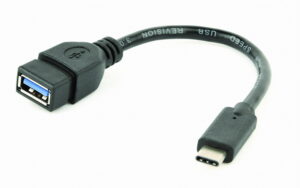 Gembird USB-C naar USB-A 3.0 Adapter Kabel (0.2m) – 5Gbps