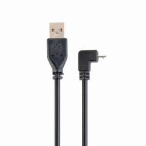 USB-kabel (A/MicroB) met haakse stekker, 1,8 m