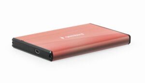 Externe HDD behuizing 2.5'' SATA USB3.0 Roze (brushed)