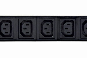 19'' stekkerdoos met schakelaar (PDU), 10-voudig C13, 1U, 16A