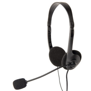 Headset met volumeregeling