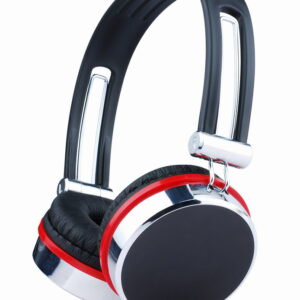 Headset zwart-rood