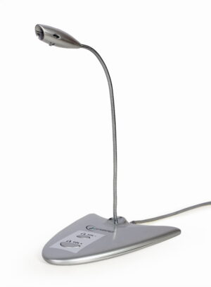 USB desktop microfoon met ingebouwde geluidskaart