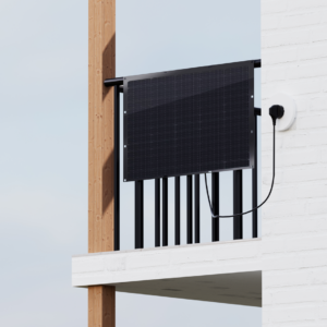 Schone energie op je balkon! Verticale doe-het-zelf zonnepaneelset ''Balkon'', 400 W