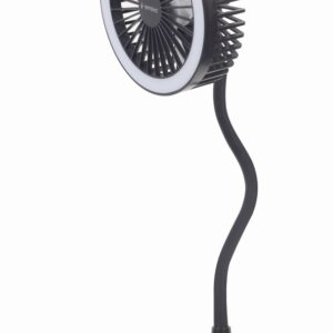 Bureaulamp met ventilator en draadloze oplader 10 Watt