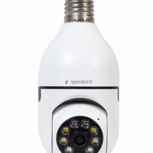 Slimme wifi camera, 1080p, draaibaar, E27