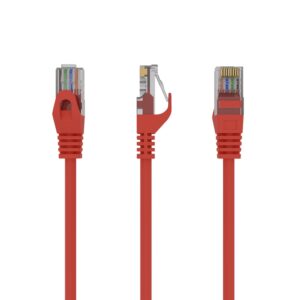 UTP Cat6 patchkabel, 1 m, rood