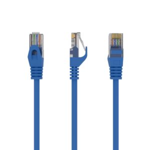 UTP Cat6 patchkabel, 1 m, blauw