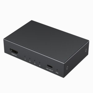 4-poorts 4K HDMI splitter