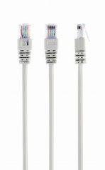 FTP Cat5E patchkabel, 7,5m, grijs
