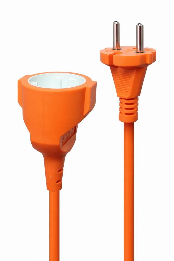 Cablexpert Outdoor Verlengsnoer 20 Meter – Spatwaterdicht & Veilig – Oranje